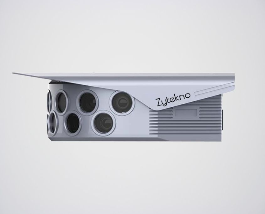 Zytekno gigapixel multi-focus array camera