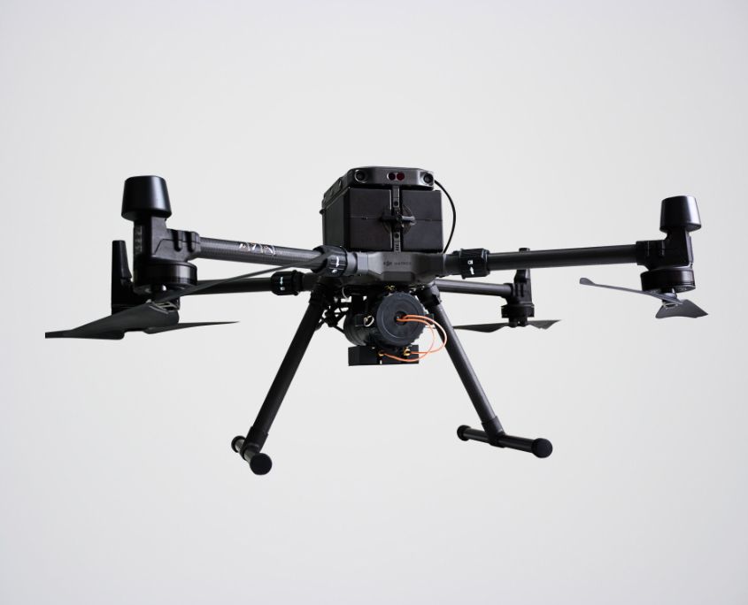 Zytekno radiation mapping drone
